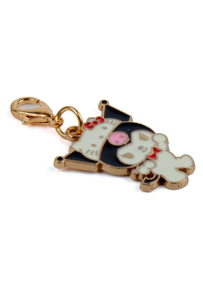 DAISO Kuromi Decorative Charm - Cute Sanrio Character Keychain Accessory - Image 3